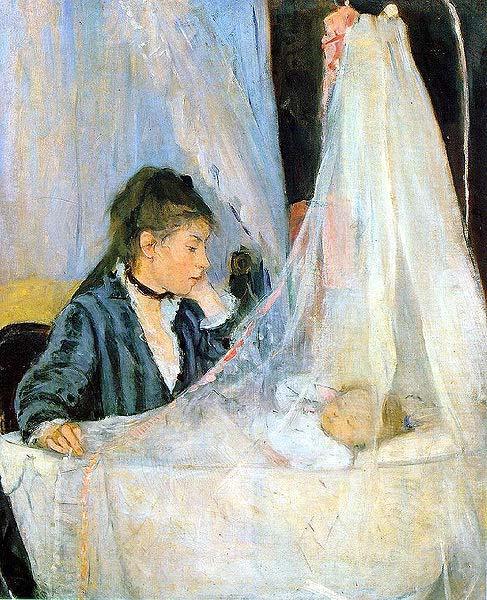 Berthe Morisot Berthe Morisot, The Cradle Sweden oil painting art